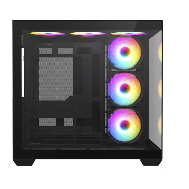 Gabinete Gamer Liketec Atlas Dark (6x FAN ARGB, CUBO DSEIGN, ATX, FRONTAL VIDRO)