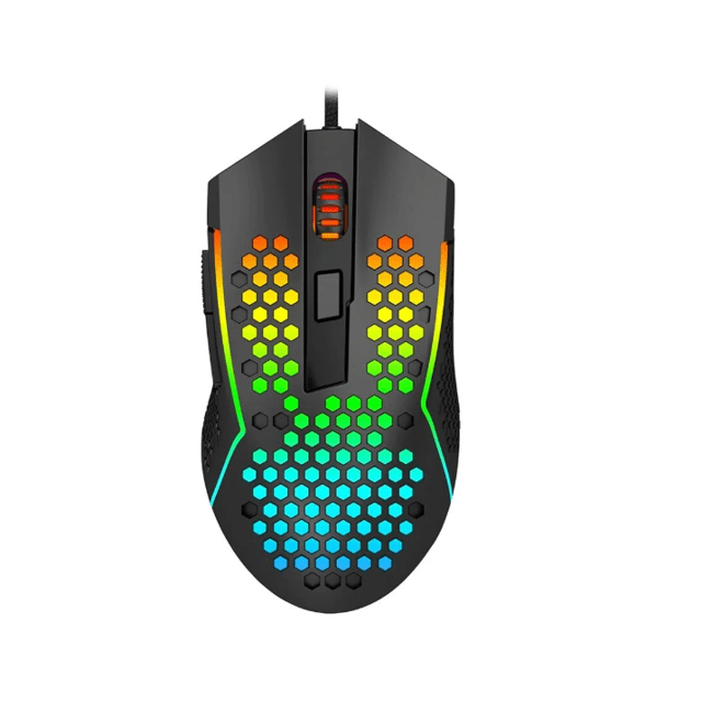 Mouse Gamer, Redragon, Reaping RGB, Preto