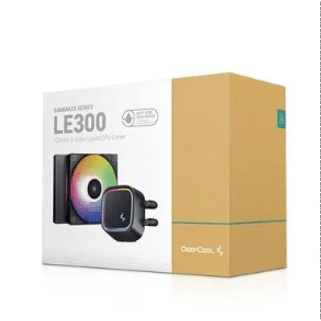 Water Cooler DeepCool GAMMAXX LE300, RGB, 120mm, Preto