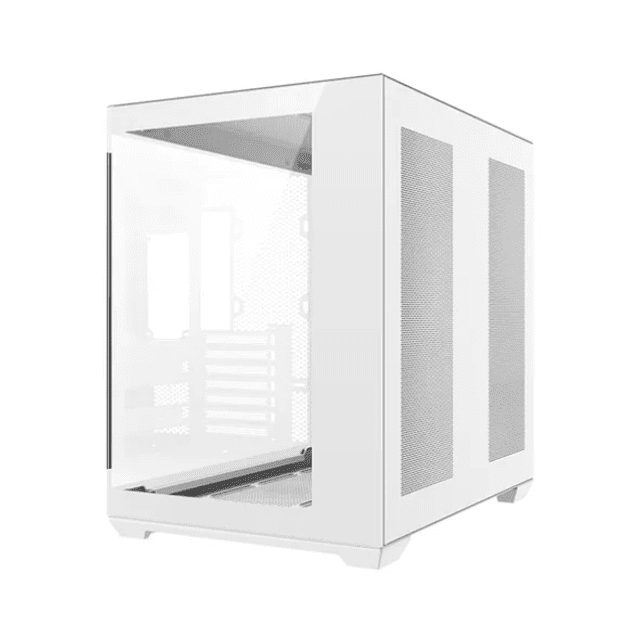 Gabinete Gamer Liketec Atlas Snow (S/ FAN, CUBO DSEIGN, ATX, FRONTAL VIDRO)