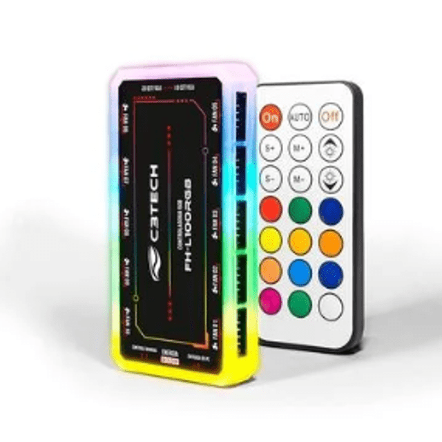 CONTROLADORA DE FAN FH-L100RGB C3T (6 PINOS)