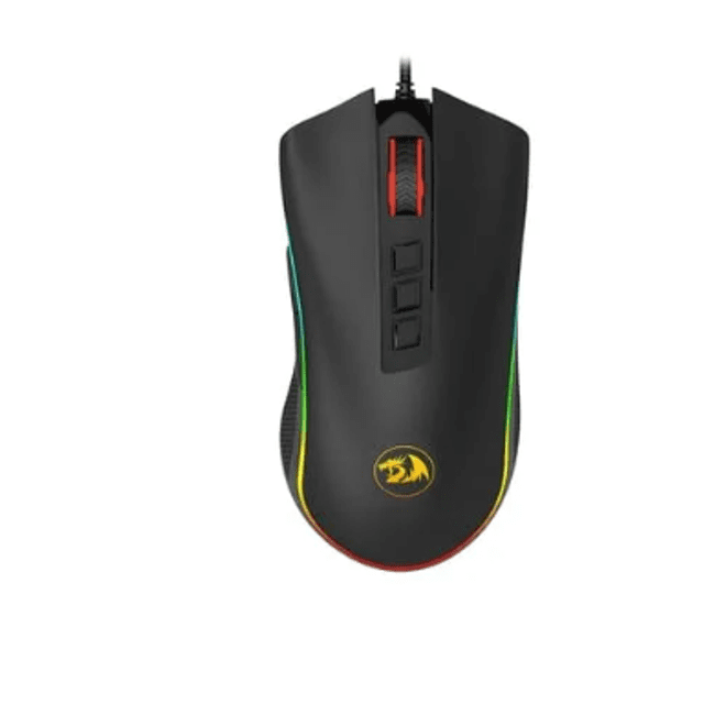 Mouse Gamer Redragon Cobra PRETO, Chroma RGB, 10000DPI, 7 Botões,