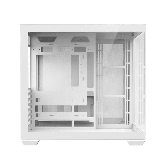 Gabinete Gamer Liketec Atlas Snow (S/ FAN, CUBO DSEIGN, ATX, FRONTAL VIDRO)