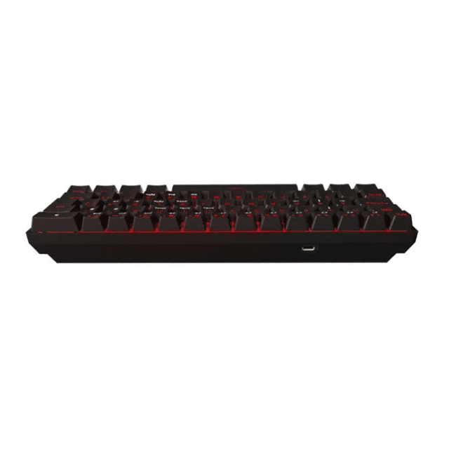TECLADO GAMER MECANICO ZOT BROWN SWITCH - PCYES LED VERMELHO