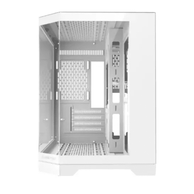 Gabinete Gamer Liketec Ilusion Snow (S/ FAN, CUBO DSEIGN, M-ATX, FRONTAL VIDRO)