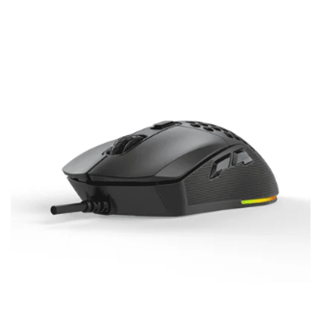 Mouse Gamer Kalkan Skadi RGB Preto com Capa Magnética 128000 DPI