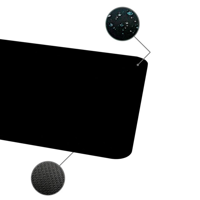 Mousepad Rise Gaming Full Black Médio Fibertek