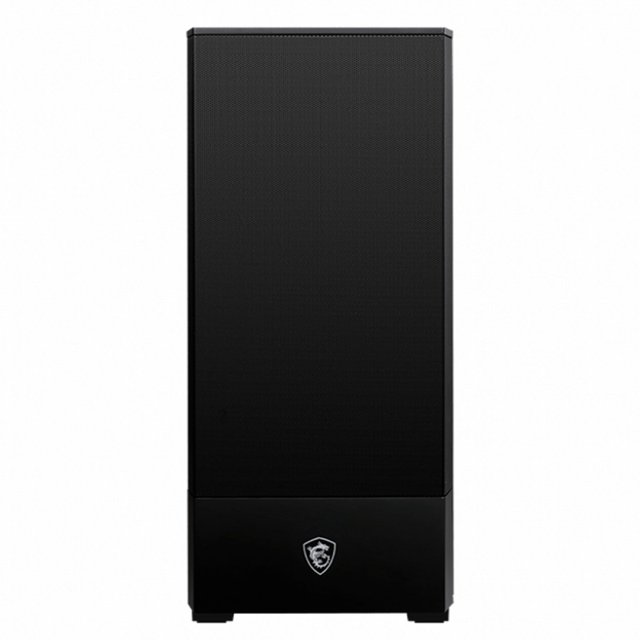Gabinete Gamer MSI MAG Forge 111R, Mid Tower, Vidro Temperado, ATX, Black, Sem Fonte, Com 1 Fan