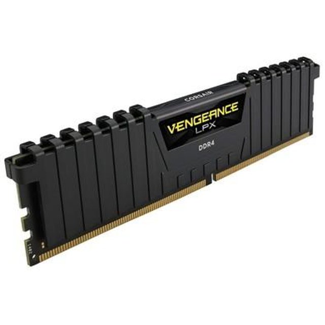 MEMORIA RAM CORSAIR VENGEANCE LPX, 8GB, 2666MHZ, DDR4, CL16, PRETO