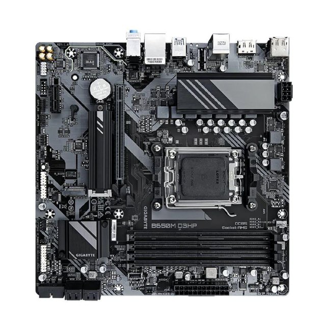 Placa Mãe Gigabyte B650M, D3HP, AM5, DDR5