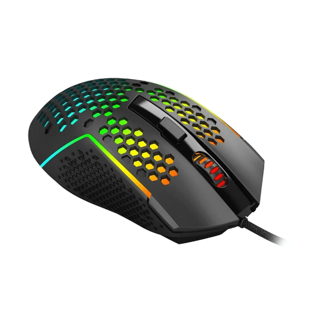 Mouse Gamer, Redragon, Reaping RGB, Preto
