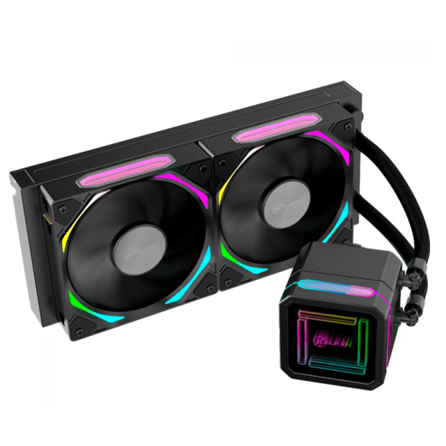 Water Cooler Gamer Kalkan Delta 240 ARGB Preto KLK00050