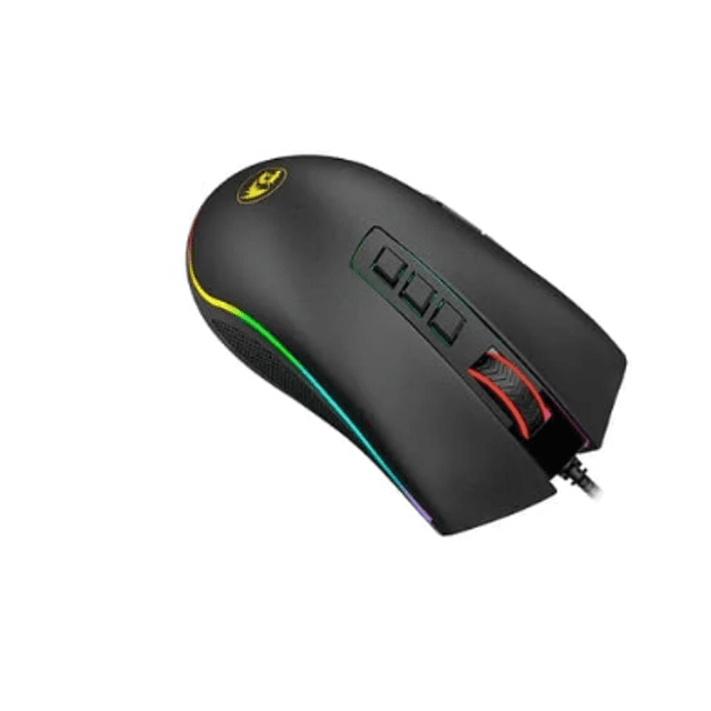 Mouse Gamer Redragon Cobra PRETO, Chroma RGB, 10000DPI, 7 Botões,