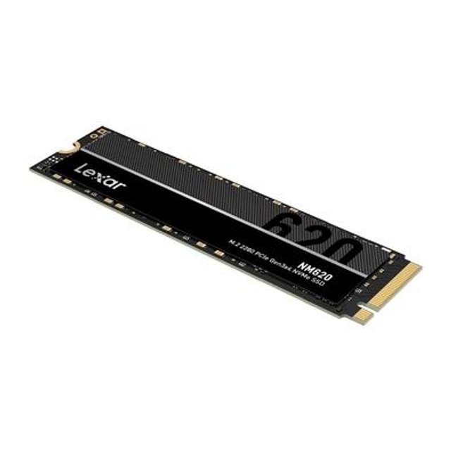 SSD NVME 256GB LEXAR NM620 (Leitura até 3500M/s e Gravação 1300MB/s)