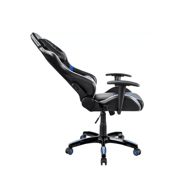 Cadeira Gamer DPX GT15 Reclinável Giratória com Master Led Azul