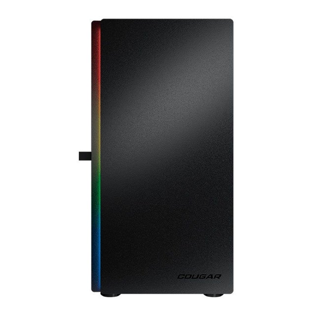 GABINETE GAMER COUGAR PURITY RGB, LATERAL DE VIDRO, COM 1 FAN