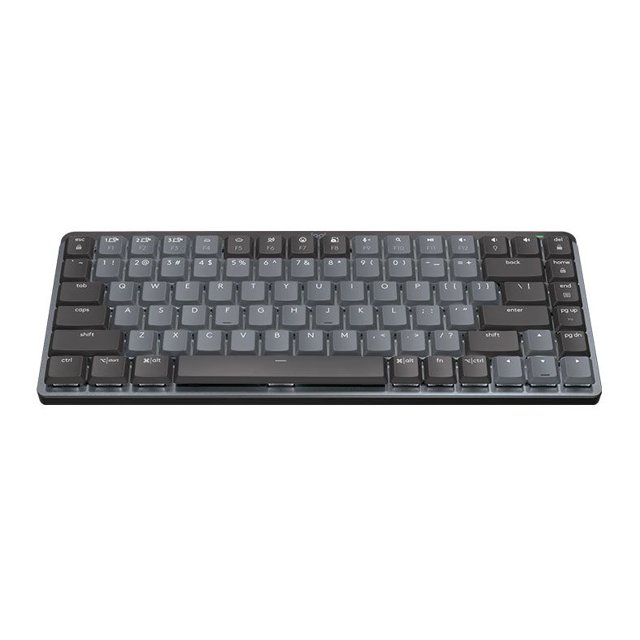 Teclado Logitech MX Mechanical Mini, Bluetooth, Cinza