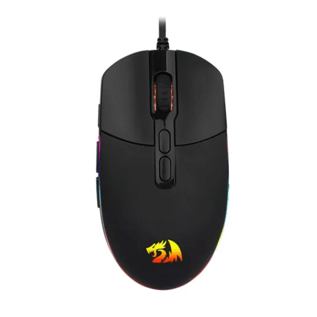 Mouse Gamer Redragon Invader M719 RGB, 10.000DPI, 8 Botões, Black