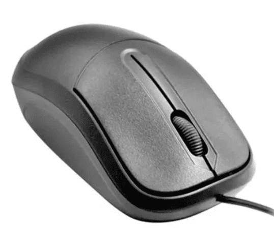 MOUSE OPTICO 1000 DPI MS-35 USB PRETO