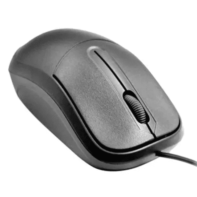 MOUSE OPTICO 1000 DPI MS-35 USB PRETO