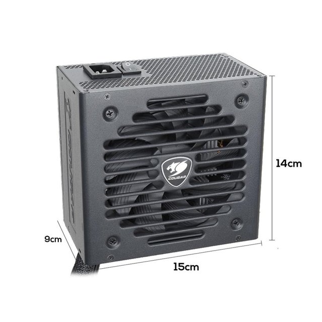 Fonte Cougar VTK 550W, 80 Plus Bronze, PFC Ativo