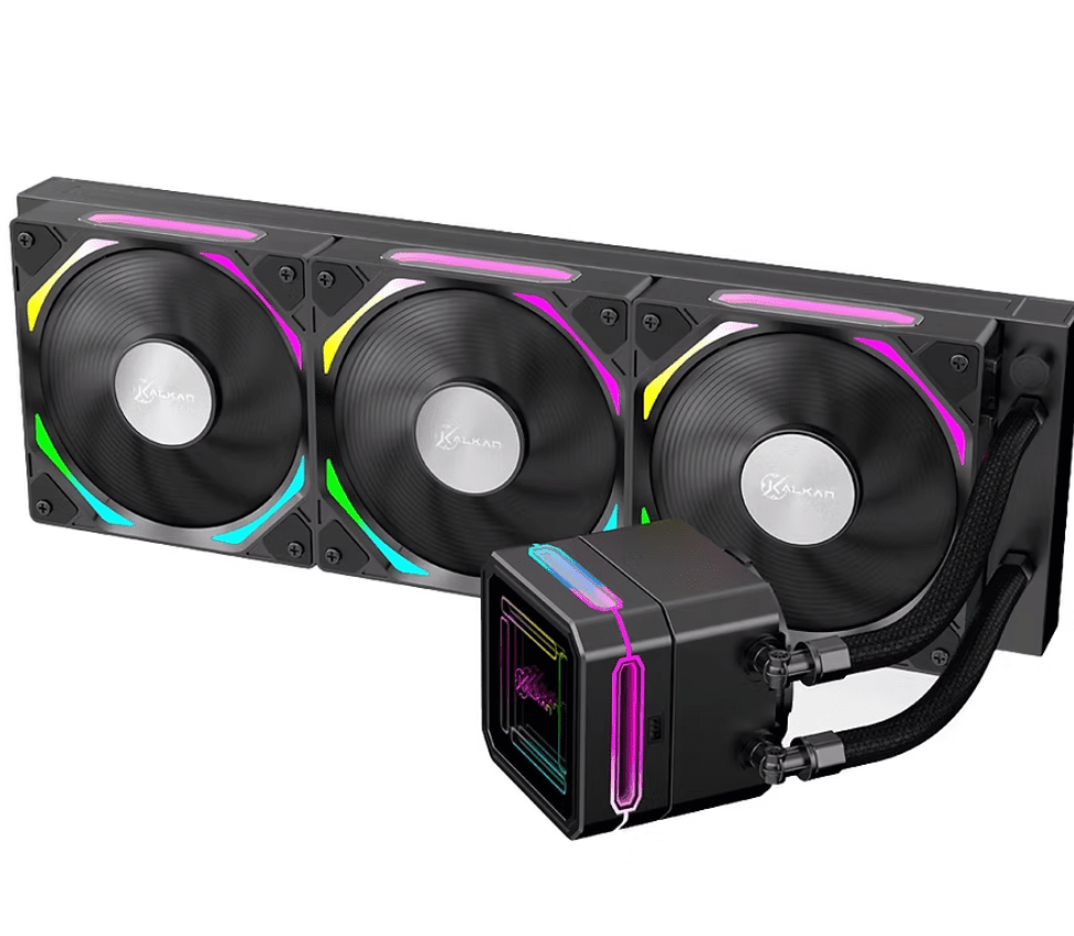 Water Cooler Gamer Kalkan Delta 360 ARGB Preto KLK00051