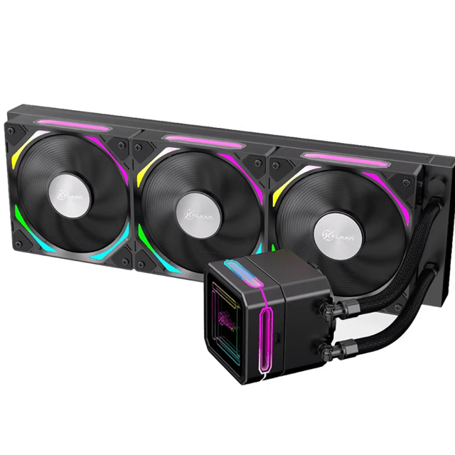 Water Cooler Gamer Kalkan Delta 360 ARGB Preto KLK00051