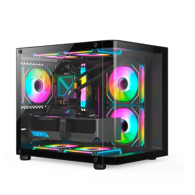 GABINETE GAMER HAYOM - GB1796 C/ 4 FANS