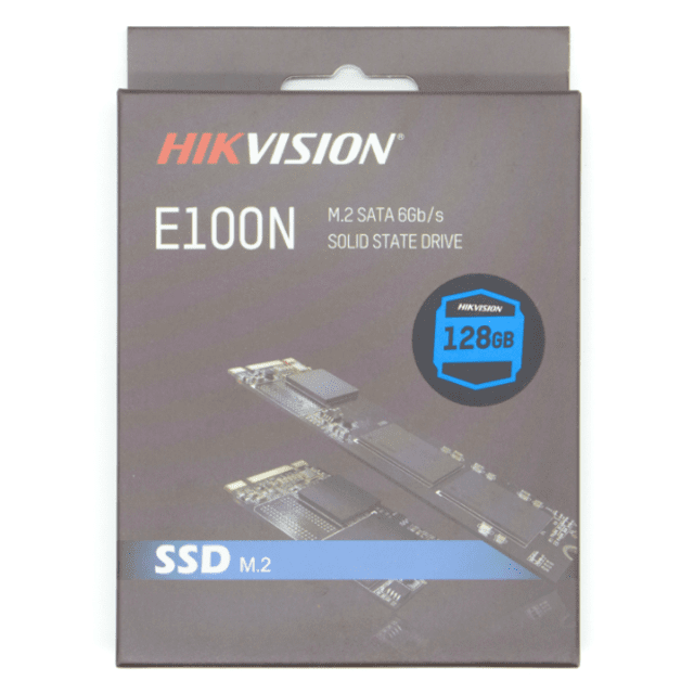 SSD M2 128GB Hikvision E100N , 2280, Leitura 530MBs e Gravacao 450MBs, HS-SSD-E100N-128GB