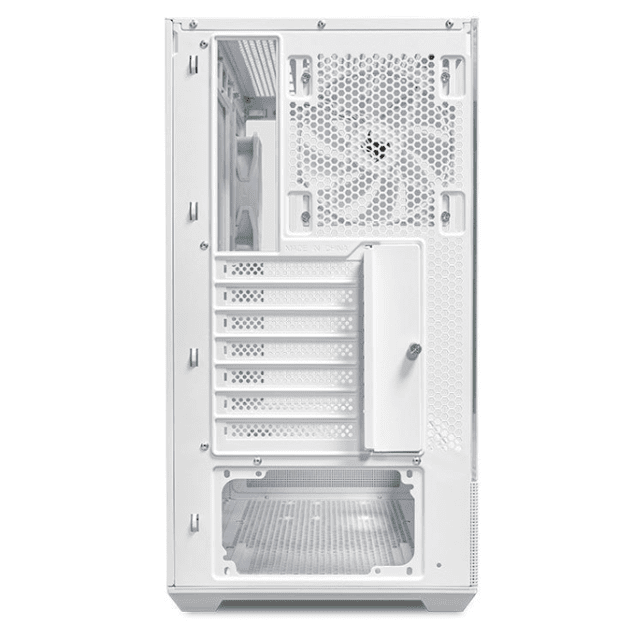 Gabinete Pichau Magpie 4X, Mid-Tower, Lateral de Vidro, Com 3 Fans ARGB, Branco