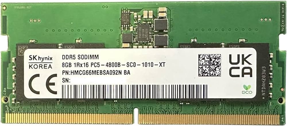 Memória RAM para Notebook SKY HYNIX DDR5 8GB 5600MHZ | Tibuff