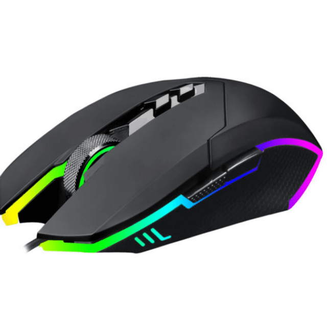 Mouse Gamer T-Dagger Lieutenant RGB 8000 DPI, 7 Botões Programáveis, Black