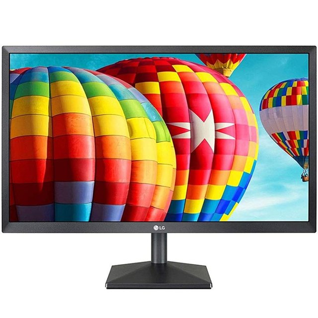 Monitor LG 21.5' LED, Full HD, 75HZ HDMI/VGA, VESA, Ajuste de Ângulo - 22MK400H