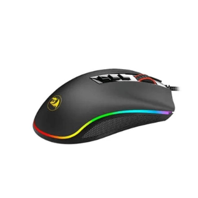 Mouse Gamer Redragon Cobra PRETO, Chroma RGB, 10000DPI, 7 Botões,