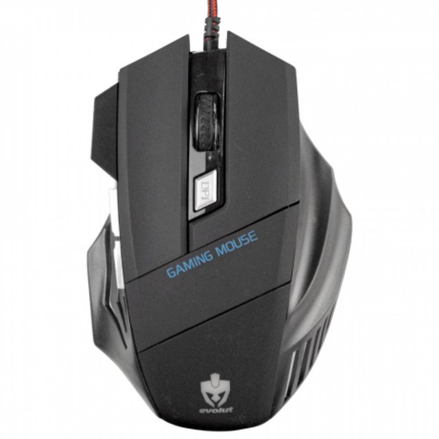 MOUSE GAMER PREDATOR EVOLUT EG-103RB LED RGB 1600 DPI