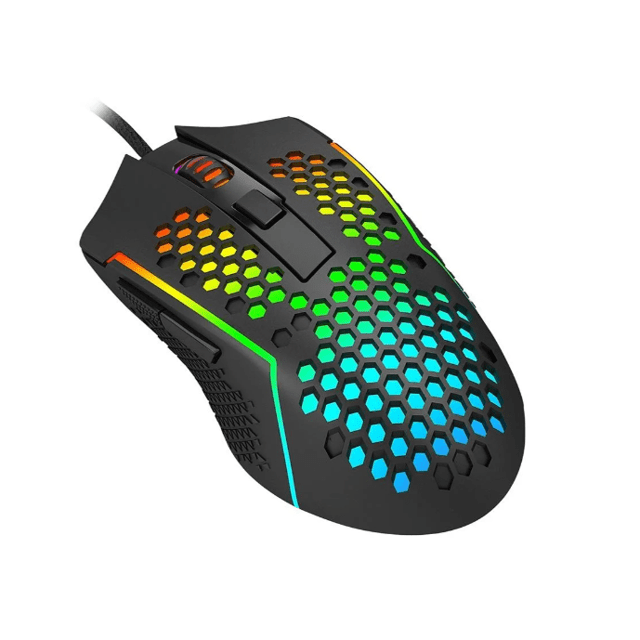 Mouse Gamer, Redragon, Reaping RGB, Preto