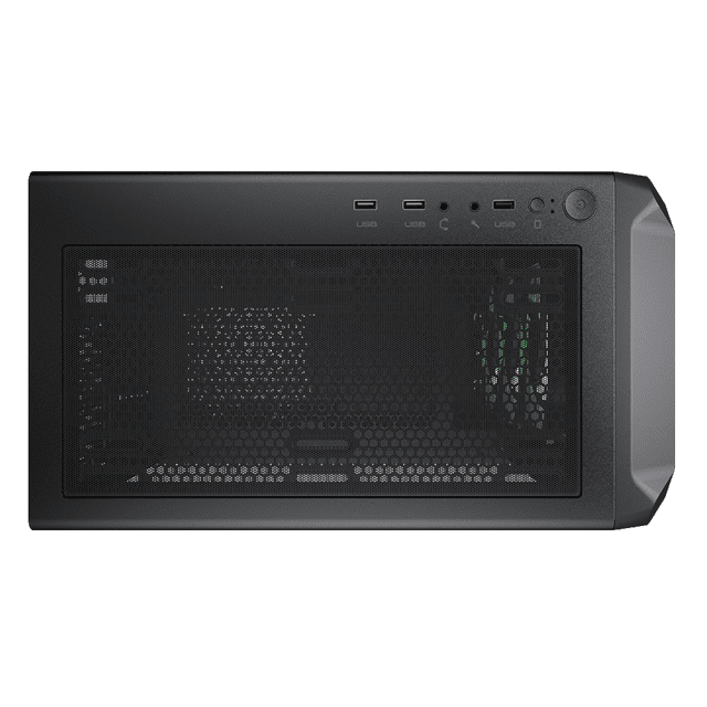 Gabinete Gamer Cougar Archon 2 Mesh RGB, Mid Tower, Vidro Temperado, ATX, Black, Sem Fonte, Com 3 Fans