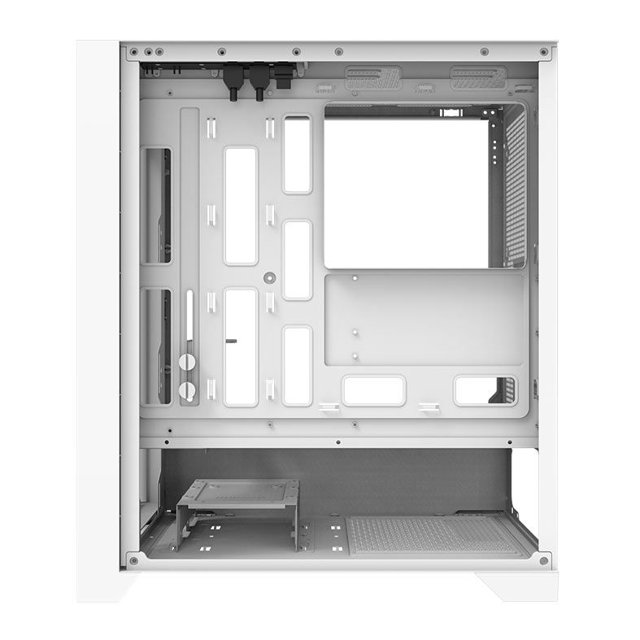 Gabinete Aigo Darkflash DRX70 Glass, Mid-Tower, Lateral/Frente de Vidro, Branco, Sem fans