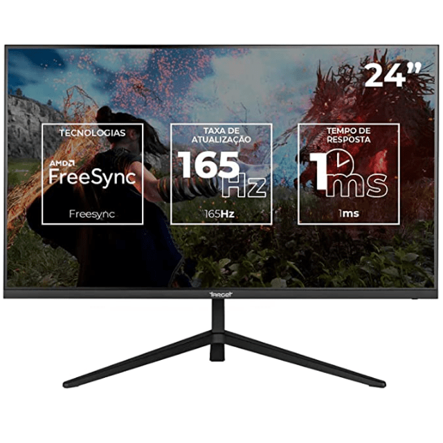 Monitor Gamer Tgt Altay T3, 24 Pol. 165 Hz, FullHD, 1ms Freesync