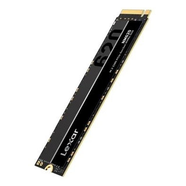 SSD NVME 256GB LEXAR NM620 (Leitura até 3500M/s e Gravação 1300MB/s)