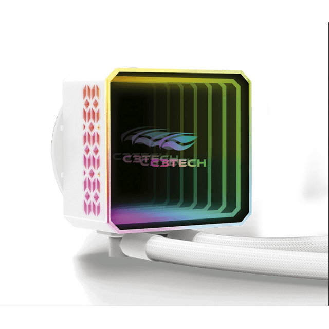 Water Cooler FC-W240WHRGB Branco C3Tech Gaming
