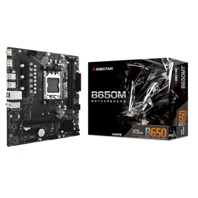 Placa Mãe Biostar B650MT, AM5, DDR5