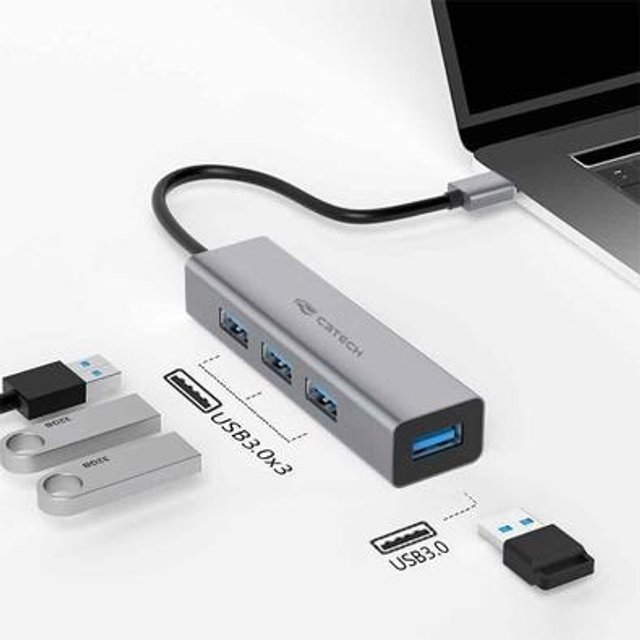 HUB USB 3.0 4 PORTAS HU-340GY 3C3TECH