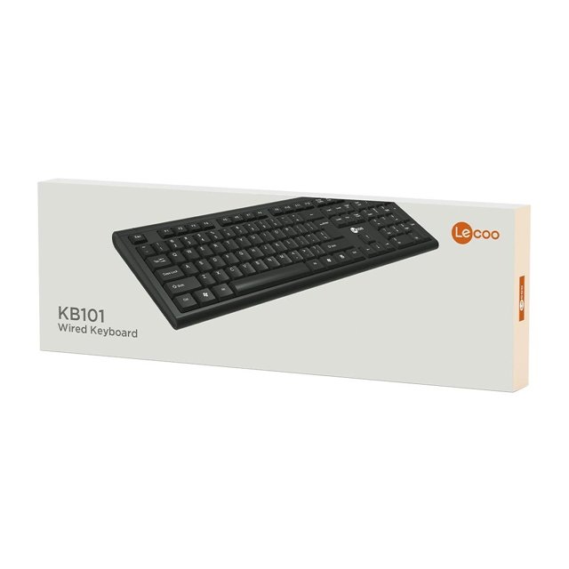 TECLADO OFFICE USB KB101 LECOO