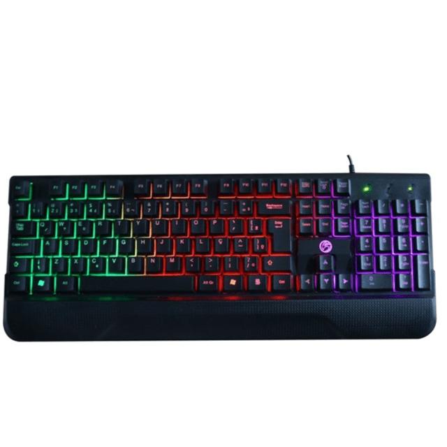 TECLADO USB BRAZILPC SEMI MECANICO GAMER BPC-K7038 RGB