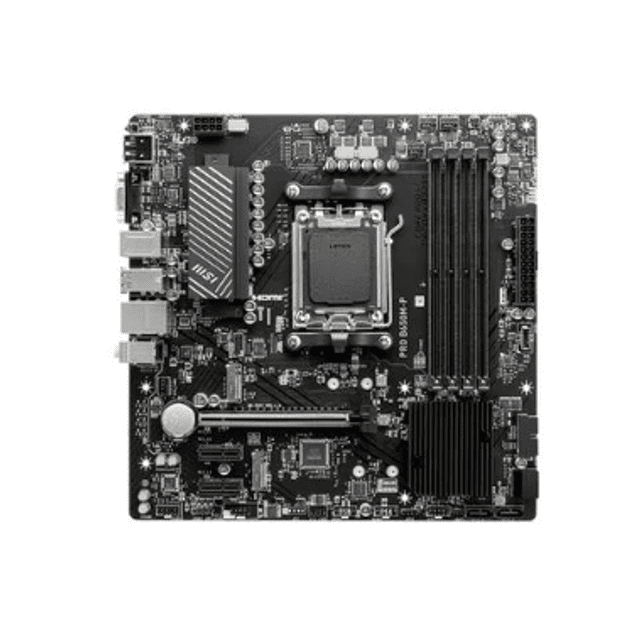 Placa Mãe MSI Pro B650M-P Socket AM5 / VGA / DDR5 (4 SLOTS)