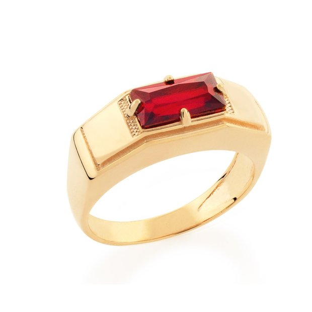 anel-rommanel-masculino-formatura-cristal-retangular-vermelho-banhado-a-ouro-18k-512478