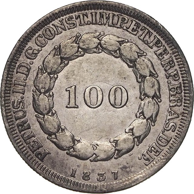 Moeda de 100 réis de 1837 [610.04 / P.523]