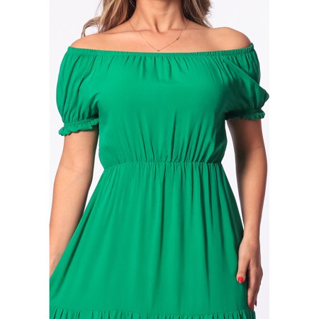 Vestido sales verde marisa