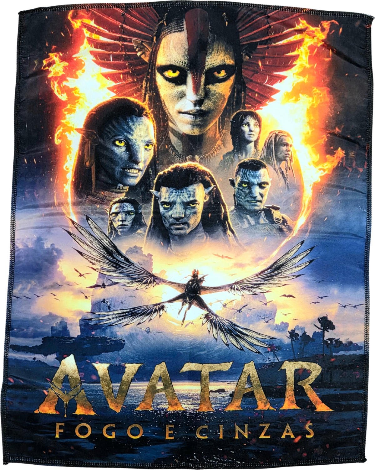 PÔSTER EM TECIDO - AVATAR: FOGO E CINZAS | Classicline - Filmes ...